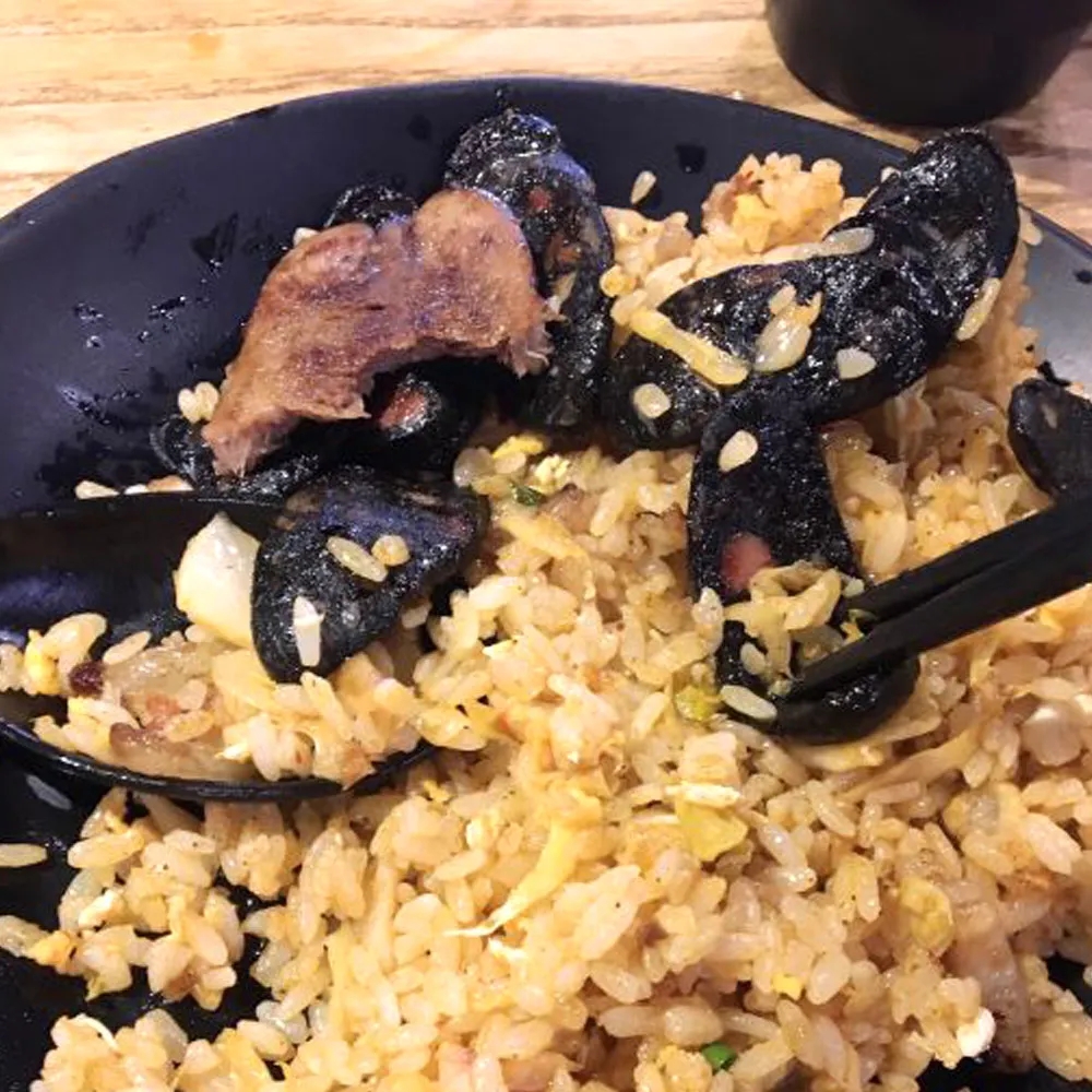 墨鱼肠——台湾最好吃的“黑暗料理”